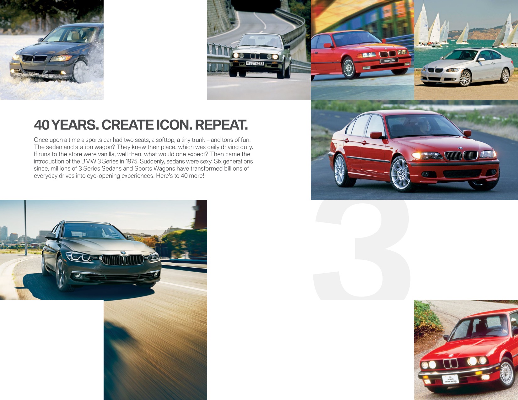 2016 BMW 3-Series Sedan Brochure Page 2